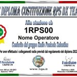 Diploma «RPS DX AWARD»