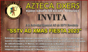 FESTA AD CHRISMAS SU SSTV (40-20-11-2 m.)